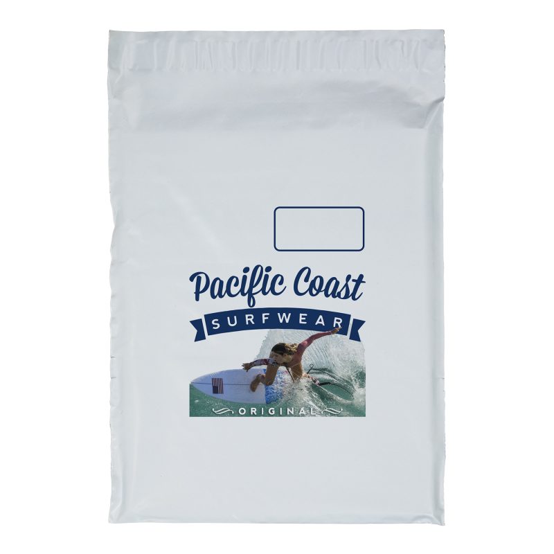 Custom 9 1/2W x 12H Plastic Mailer - Dynamic Color