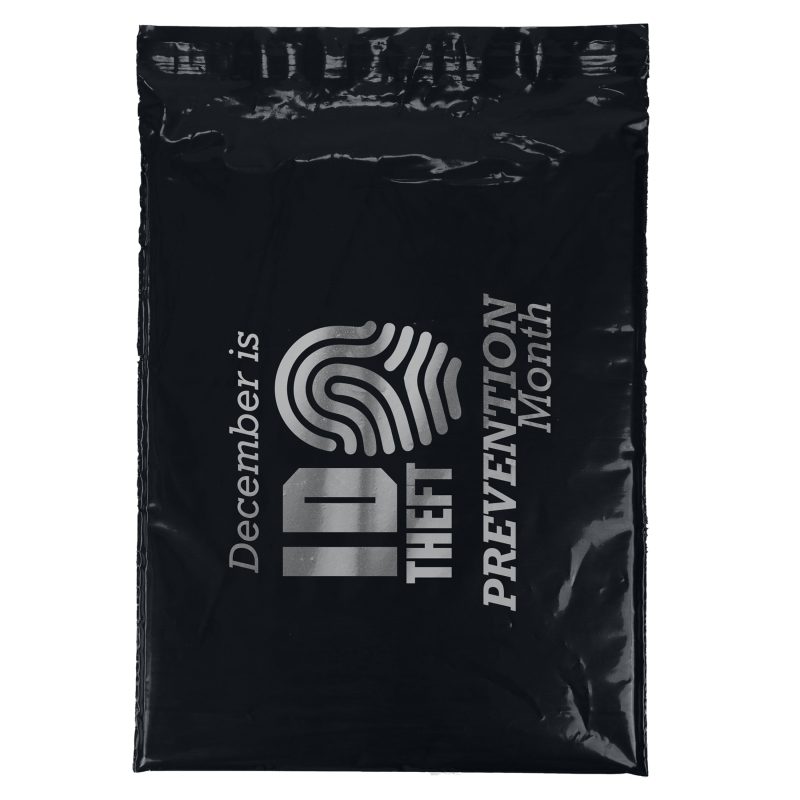 Custom 9 1/2W x 12H Plastic Mailer - Flexo Ink Print - 3