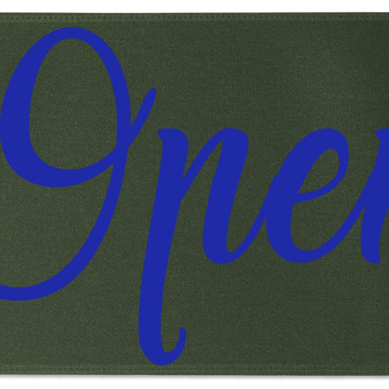 Custom 9" Badge Satin Ribbon - 100yd Roll - Brilliance - Matte Finish - 7