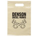 Custom 9 ½W x 14H Die Cut Handle Bag - Flexo Ink Print - 2