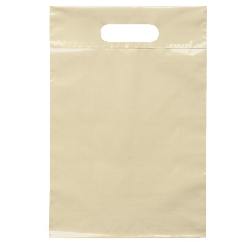 Custom 9 ½W x 14H Die Cut Handle Bag - Flexo Ink Print - 3
