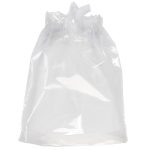 Custom 9½W x 12H Poly-Draw Bag - Flexo Ink Print - 1