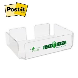 Custom Acrylic Tray for Post-it® Custom Printed Notes - 1