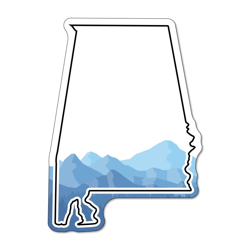 Custom Alabama NoteKeeper™ Magnet 35 Mil - 4