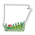 Custom Arkansas NoteKeeper™ Magnet 35 Mil - 2