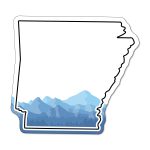 Custom Arkansas NoteKeeper™ Magnet 35 Mil - 4
