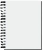 Custom Best Selling Journal w/100 Sheets (6 ½"x 8 ½") - 1