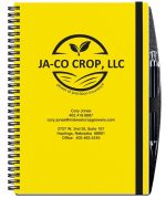 Custom Best Selling Journal w/50 Sheets & Pen (7"x 10") - 3