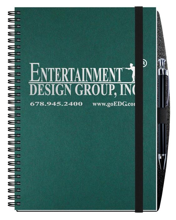 Best-Selling-Journal-w50-Sheets-Pen-7x-10-DJ1-PS Custom Best Selling Journal w/50 Sheets & Pen (7"x 10")