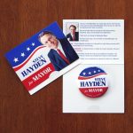Custom Bifold Button Card