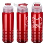 Custom Breakaway 26 oz RPET Sports Bottle with Flip-Top Spout - 6