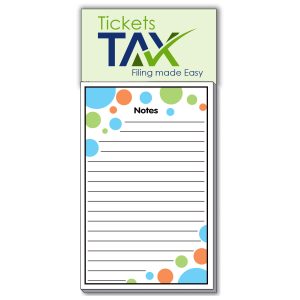 Custom Business Card Add-On™ Magnet + Stock Pad