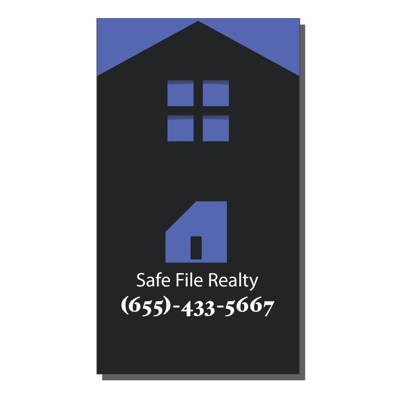 Custom Business Card Magnet 30 Mil