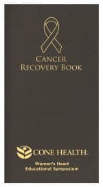 Custom Cancer Recovery Book 4" x 8"