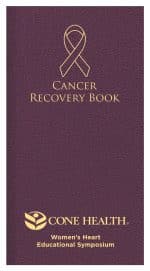 Custom Cancer Recovery Book 4" x 8" - 5