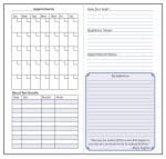 Custom Cancer Recovery Book 7" x 10"