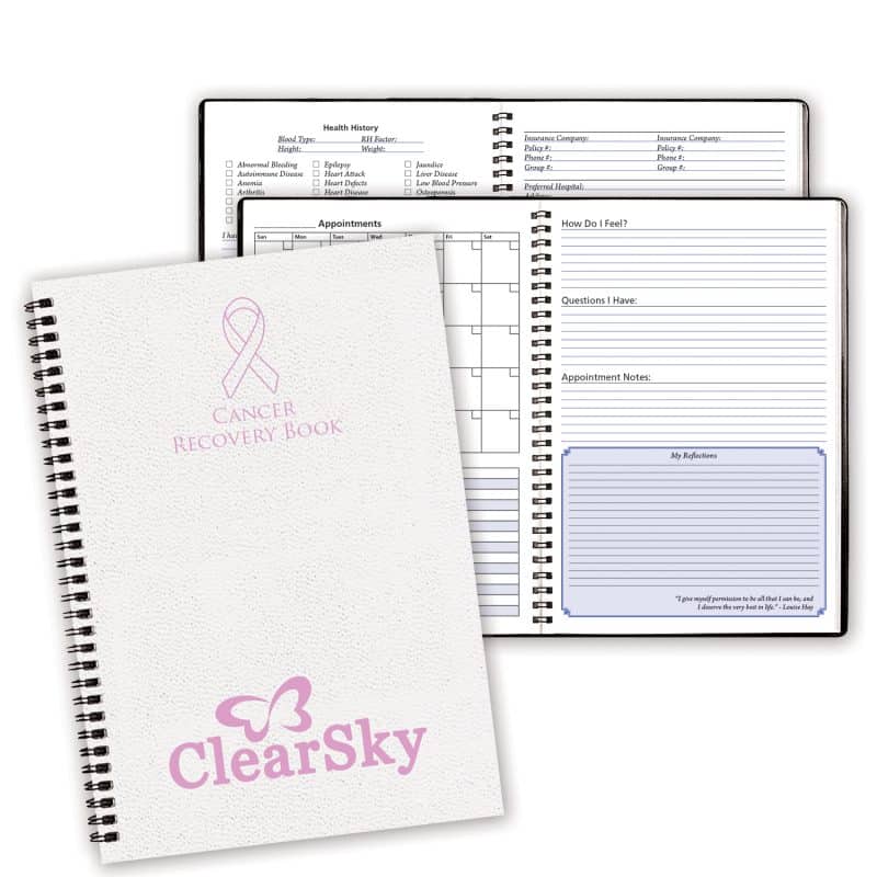 Custom Cancer Recovery Book 7" x 10"