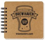 Custom Classic Square Journal w/50 Sheets (3 11/16 Square Inches)