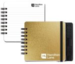 Custom Classic Square Journal w/50 Sheets & Pen Holder (3 11/16 Square Inches) - 4