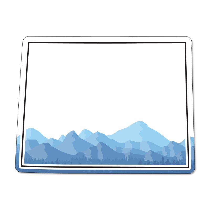 Custom Colorado NoteKeeper™ Magnet 35 Mil - 6