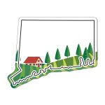 Custom Connecticut NoteKeeper™ Magnet 35 Mil - 3