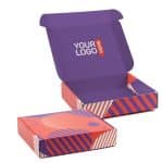 Custom Corrugated Box - 9" x 8" x 2" - 4