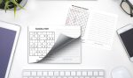 Custom Custom Printed Post-it® Coloring Pad Notes (6"x8") 25 Sheets/ 4 Color Dynamic Variable - 5