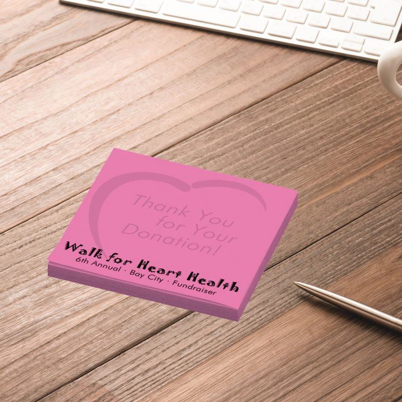 Custom Custom Printed Post-it® Notes (3"x3") 25 Sheets - 1