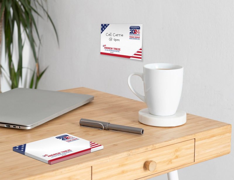 Custom Custom Printed Post-it® Notes (3"x4") 25 Sheets/ 4 Color - 1