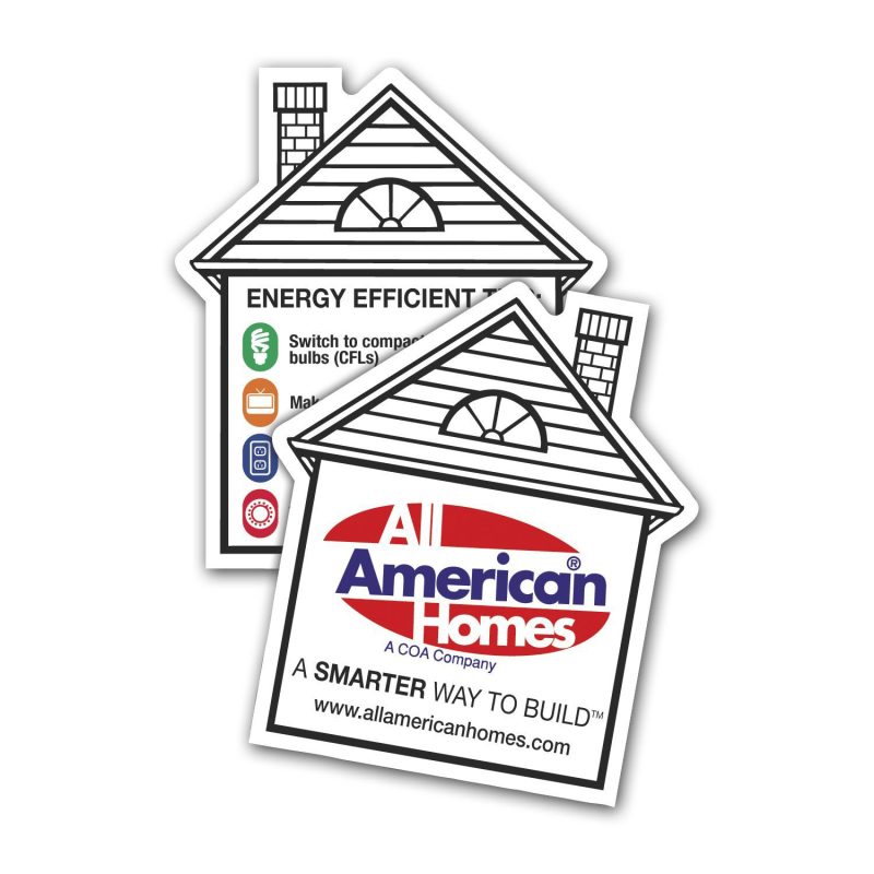 Custom Double Sided House Magnet