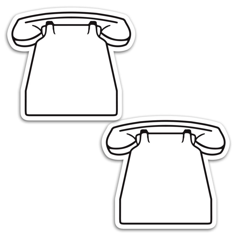 Custom Double Sided Phone Magnet - 1