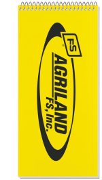 Custom Econo Poly Reporter Notebook (4"x 8 ¼") - 5