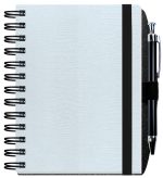 Custom Embossed Alligator Textured Journal w/100 Sheets & Pen (5"x 7") - 1