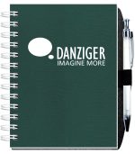 Custom Embossed Alligator Textured Journal w/100 Sheets & Pen (5"x 7")