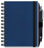 Custom Embossed Alligator Textured Journal w/100 Sheets & Pen (5"x 7") - 6