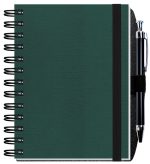 Custom Embossed Alligator Textured Journal w/100 Sheets & Pen (5"x 7") - 7