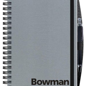 Custom Embossed Alligator Textured Journal w/100 Sheets & Pen (7"x 10")