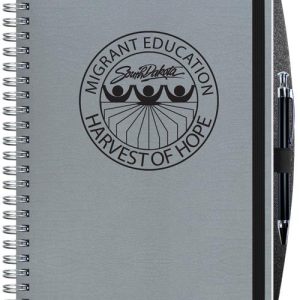 Custom Embossed Alligator Textured Journal w/100 Sheets & Pen (8 ½"x 11")