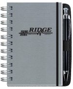 Custom Embossed Alligator Textured Journal w/100 Sheets and Pen (4"x 6")