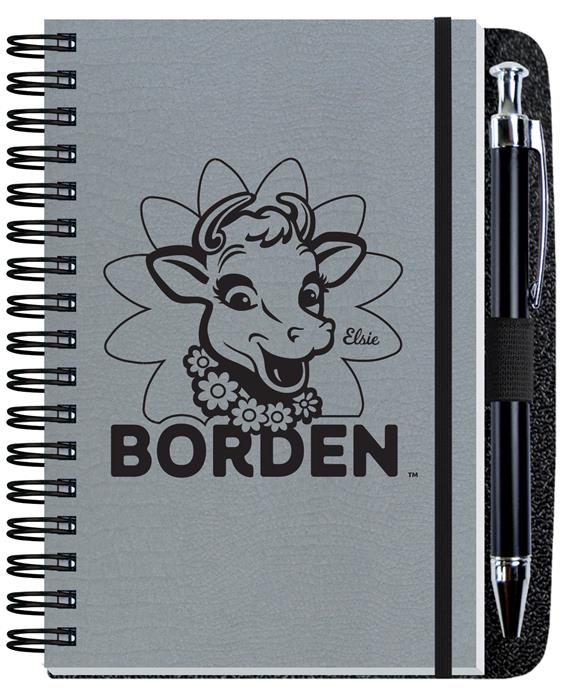 Custom Embossed Alligator Textured Journal w/100 Sheets and Pen (4"x 6") - 3