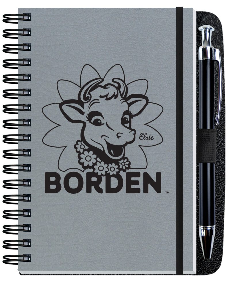 Custom Embossed Alligator Textured Journal w/50 Sheets & Pen (4"x 6")