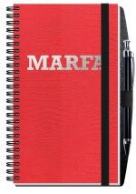 Custom Embossed Alligator Textured Journal w/50 Sheets & Pen (5 ½"x 8 ½")