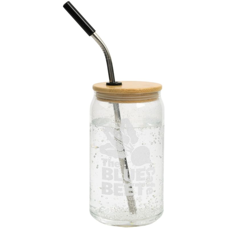 Custom Etched Can Glass 16 Oz - 1