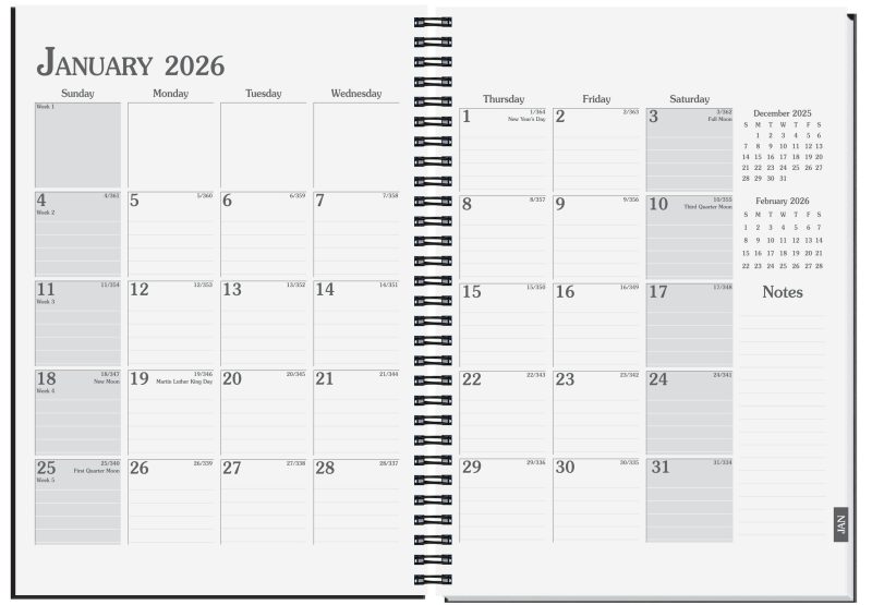 Custom Executive Journal Planner w/Pen - 9