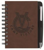 Custom Executive Journals w/100 Sheets & Pen (4"x 6")