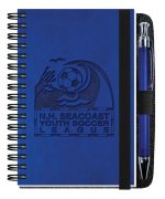 Custom Executive Journals w/100 Sheets & Pen (4"x 6") - 2