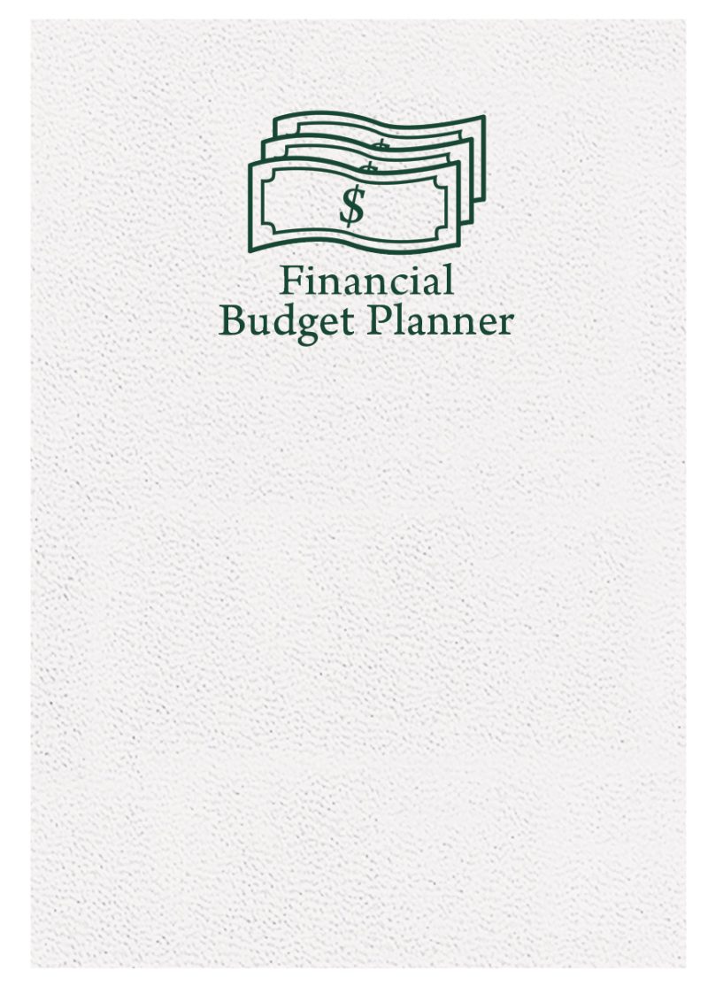 Custom Financial Budget Planner/ Leatherette Cover - 4