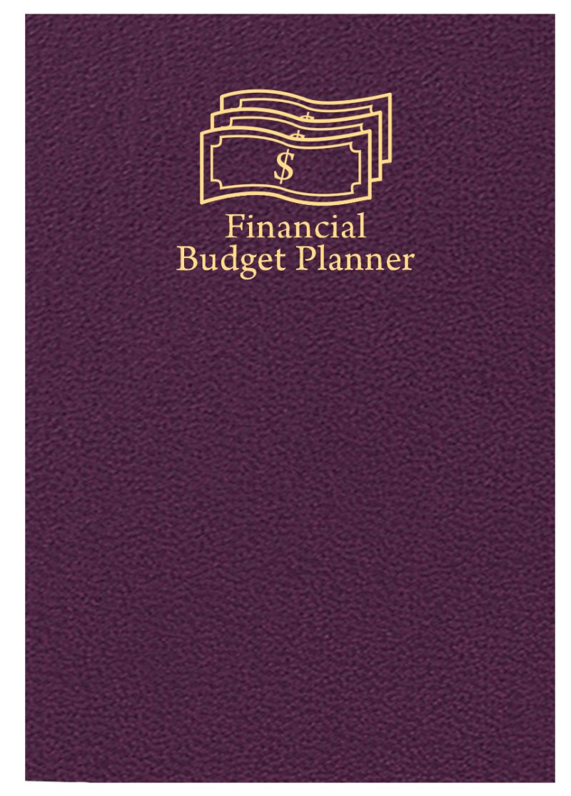 Custom Financial Budget Planner/ Leatherette Cover - 6
