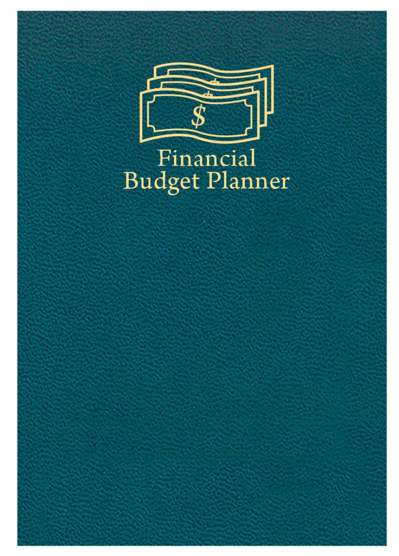 Custom Financial Budget Planner/ Leatherette Cover - 8