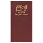 Custom Financial Budget Pocket Planner Leatherette Cover - 4